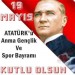 19 Mayıs Atatürk’ü Anma ve Gençlik Bayramı