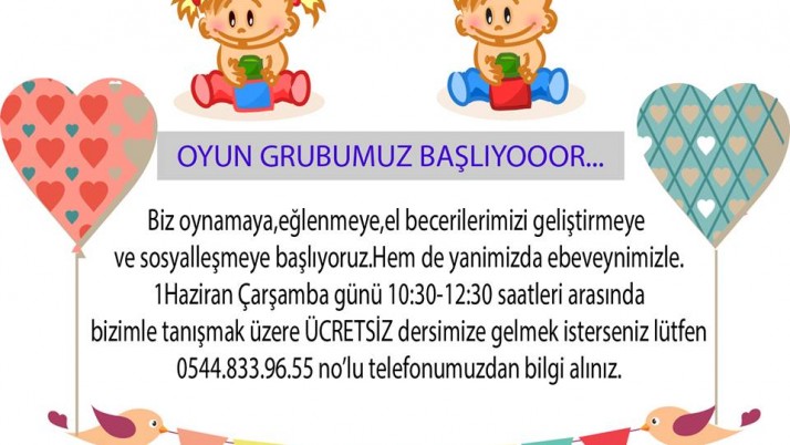 OYUN GRUBUMUZ BASLIYOOR..